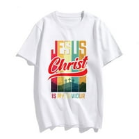 Isus Krist je moj Spasiteljičani Isus je moja majica Spasitelja King & Lord