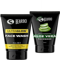 Beardo aloe vera i ultraglow pere za lice za svu vrstu kože, pomaže čistići, osvježavati i pomladiti