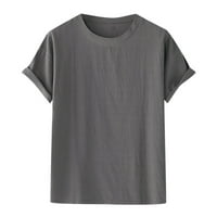 Čvrsta boja Bluza Casual Classic Fit Tee Odeća Muške ljetne košulje Majica kratkih rukava za muškarce
