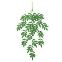 Umjetno zelenilo Garland Fau Silk Viseća vrba od lišće vinove loze