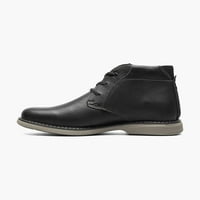 Muški Nunn Bush Otto Plain Toe Chukka Boot Casual Crna pauza 84987-007