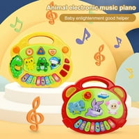 Kripyery Glazbena igračka Lijep životinjski zvučni efekt Nema glitch pjesama Zabavni dijalog Zabava svijetle boje Instrument Elektronski organ igračka za klavir Piano Rođenrs
