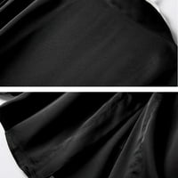 Lroplie ženska donje rublje tiskano meko donje rublje za žene saten svilene noćne sirovine za spavanje padžamas modne bodići noćne morske donje rublje crno