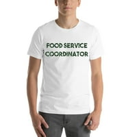 Nedefinirani pokloni 2xl Camo servis za hranu Koordinatorke kratkih rukava pamučna majica