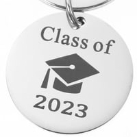 Tema diplomiranja Klasa ključeva Key prsten poklona od nehrđajućeg čelika