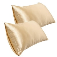 Vatrena prodaja 20 * satenski jastučnica, imitacija svilena jastučna kutija za simulaciju svilenog jastuka