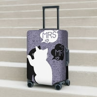 Zaštitnik za zaštitu prtljage prtljage, poklopac za pranje prtljage - Ljubitelji mačaka Love Uttral Kofer poklopac, Srednja