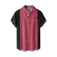 FOPP prodavač kratkih rukava majica majica za muškarce Ležerna majica s kratkim rukavima sa džepom Pink