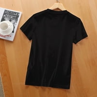 Šivenje pokloni Quilting Heartbeat ručni rad Pleteći šivanje podebljane grafičke majice za žene - Ljetni casual tee black xl