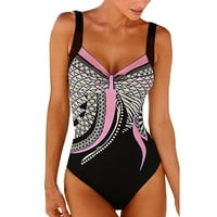 Lowrofile Ženska kupaći kostimi za kupaći kostim za letnje letnje letnje na plaži odjeću Sijamski bikini