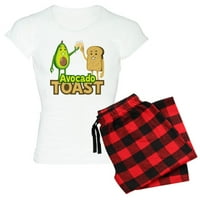 Cafepress - Emoji Avocado Tost - Ženska svetlost pidžama
