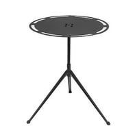 Hesxuno Vanjski proširivi okrugli stolom od odlične aluminija Odvojivi stol kampovanje stol za oblaganje