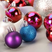 Fugseed Božićna kugla osjetljiva za više sjaja za ponovni sjaj Xmas Decor kućni privjesak
