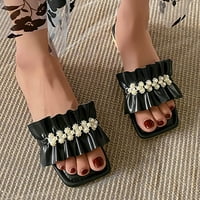 Ženske papuče čipke čipke stanovi casual sandale modne cipele zapatos