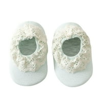Leey-World Toddler cipele čarape podne nevezne bebe ljetne cipele i za djecu čipke čarape donje površinske
