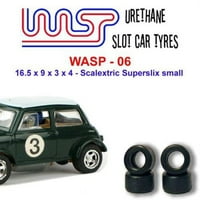Uretanske gume za auto gume Wasp 16. Fit Scalextric