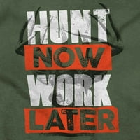 Huntni lov sada rade kasnije lov na muške grafičke majice Tees Brisco brendovi m