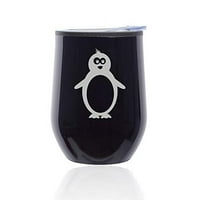Nepredlebna vina Tumbler Coffer Travel Pull Staklo sa poklopcem Penguin