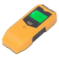 Senzor detektora zajma, prijenosni visoko preciznost Multipunar STUD FINDER EASY Operacija Zvučno upozorenje za izgradnju Srebrna, žuta