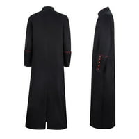 Giligiliso muns pamučna odjeća kaput pastorova odjeća srednjovjekovna pozornice Attire Retro ogrtački