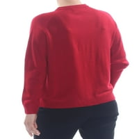 Scott $ Žene novih crvenih bluza s dugim rukavima Casual Top Petites B + B