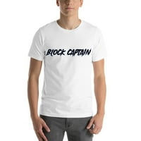 3xl blok kapetan kapetane u stilu kratkih rukava pamučna majica od strane nedefiniranih poklona