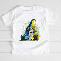 Toddler Boy odjeća Toddler Baby Kids Girls Boys Ljetni suncokret Pčelinje tiskane majice na vrhu odjeće fragarn