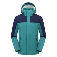 Floleo Lagana jakna za kišu Žene Vodootporne pakiranje s poklopcem postrojene plus veličine na otvorenom