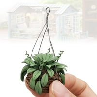 SeekFunning 1: Minijaturne vučne elektrane Minijaturni Bonsai biljni lutka za božićno drvce Mini utted