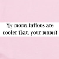 Cafeprespress - Moje mame Tetovaže su hladniji Th Infant Bodysuit - Beby Light BodySuit, Veličina Novorođena
