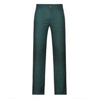 Muške poslovne hlače Personalizirani tanji tanki fit dugme hlače povremene mršave konusne golf hlače