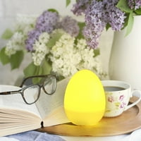 Dabay Uskršnja jaja Svjetla LED užarenu treperenje Visoka svjetlost Topla svjetla Plastična donji prekidač Uskrsnica Početna Noćna svjetiljka