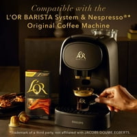 Ili espresso kapsule, brojanje ili apsoluti, jednostruki aluminijske kapsule za kafu kompatibilne sa L'ili Barista sistemom i nespresso originalnim mašinama