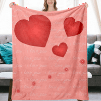 Elementi zaljubljenih deke pokrivač baca topla pokrivač za krevet, kauč, kauč, kampiranje i putovanja