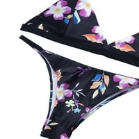 BMNMSL Womens bikini podstavljeni banderski kupaći kostimi kupaći kostim