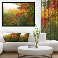Art DesimanArt Šarene maple stabla cvjetna fotografija uokvirena platnu umjetnost u.
