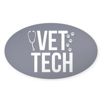 Cafepress - veterinar Tech - Naljepnica
