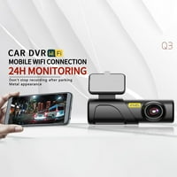 Gerich Car Dash Cam 1080p Fov Car DVR WiFi kontrola Diktafon za crticu