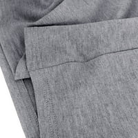 Muške polovne majice s dugim rukavima četvrt-zip ležerne slim fit mock vrat osnovni dizajnirani pamučni košulje patchwork lagane atletske vježbe