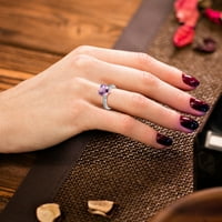 Sehao Rings ženska ljubavna srca cirkonijski dijamantni prsten za angažman vjenčani prsten nakit i satovi