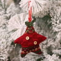 Gwong Božićni privjesak Lijep izvrstan kamin od tkanine Viseći privjesak za dom