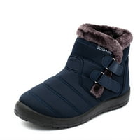 Mifater žene čizme za snijeg zima topli čizme gležnja vodootporne vanjske ugodne planinarske cipele