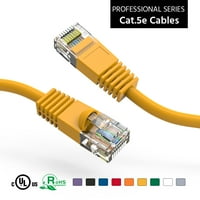 10FT CAT5E UTP Ethernet mreže podignuti kabel žuto, pakovanje