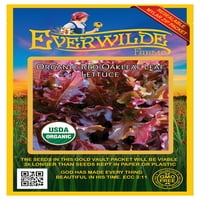 Everwilde Farms - LB organski crveni hrast od zelenilo zelene salate - Zlatni paket za skupljanje trezora