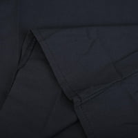 AWDENIO Ljetne hlače za žensko čišćenje ženske modne ljetne čvrste povremene džep elastične struke duge hlače