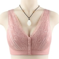 Felwors Womens LACE BRA Čvrsta boja Modni grudnjak okuplja donje rublje 36