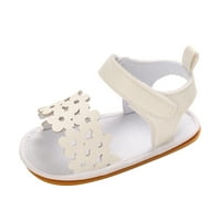 DMQupv Glitter Sandale za djevojke Moda -Slip hodanje za bebe TODDLER prve meke dječje cipele Djevojke klizne na sandale Sandal White Toddler