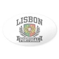 Cafepress - Lisabon Portugal - Naljepnica