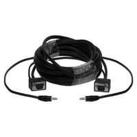Kablovska stopala Ultra tanak SVGA kabel HD M Trostruki oklopljeni + audio kabl