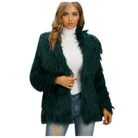 Ženski kaputi ženski zimski topli kaput jakna Cardigan koktel klupske zabave